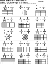fractions worksheet thumbnail