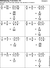 fractions worksheet thumbnail