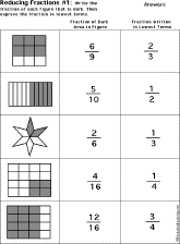 fractions worksheet thumbnail