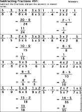 fractions worksheet thumbnail