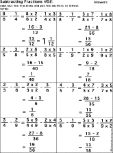 fractions worksheet thumbnail