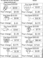 How Much Change Will You Get?