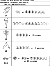 Write Coin Values