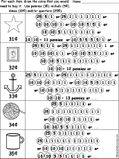 Write Coin Values
