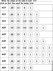 Write Coin Values