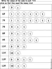 Write Coin Values