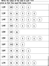 Write Coin Values