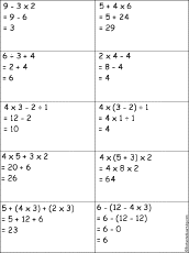 number line