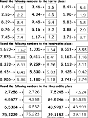 rounding