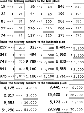 rounding
