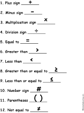symbols