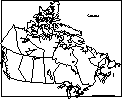 Blank Map Canada
