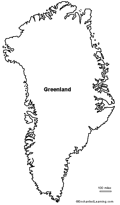 Search result: 'Outline Map of Greenland'
