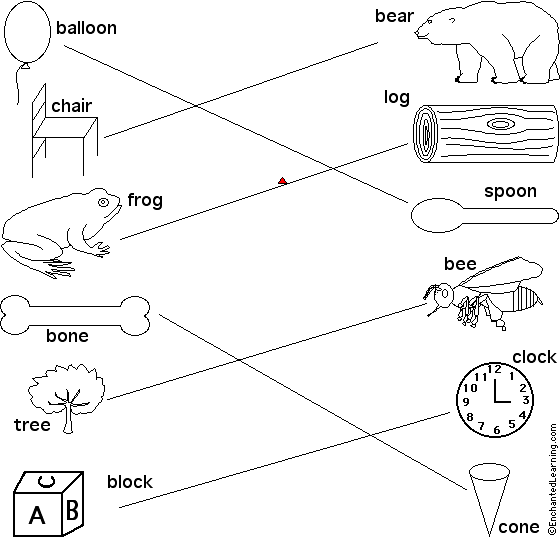 Match the rhymes - answers
