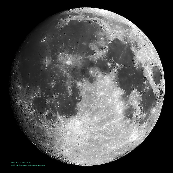 Nearly Full Moon 98% Illuminated