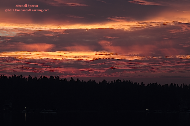 Sunrise Reflected in Lake Washington, 6 of 6