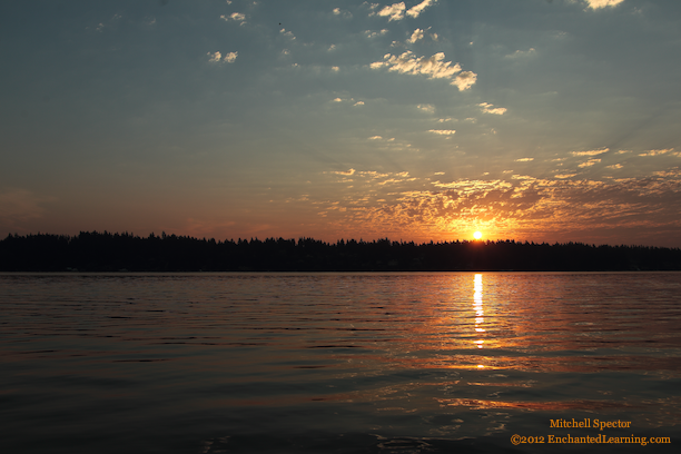 Sunrise over Lake Washington, 8 of 8