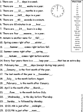 Calendar Quiz