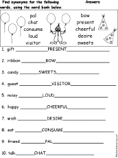 synonyms
