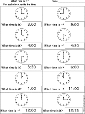 What time is it?