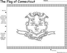 Search result: 'Flag of Connecticut Printout'