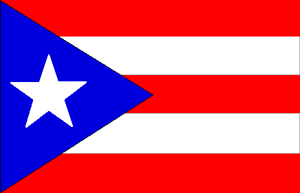 Puerto Rico's official flag 
