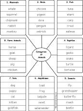 words by category
