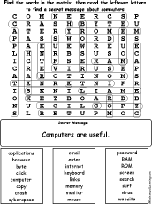 Computer Wordsearch