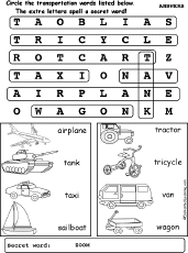 Tools Wordsearch