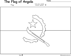 Flag of Angola -thumbnail
