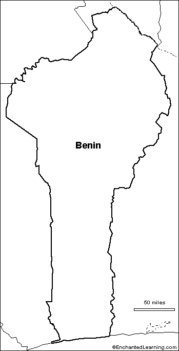 Search result: 'Outline Map Research Activity #3: Benin'