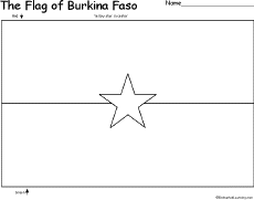 Flag of Burkina Faso -thumbnail