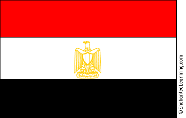 Egypt S Flag Enchantedlearning Com