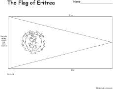 Search result: 'Flag of Eritrea Printout'