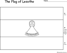 Flag of Lesotho -thumbnail