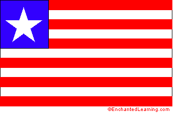 Liberia's Flag