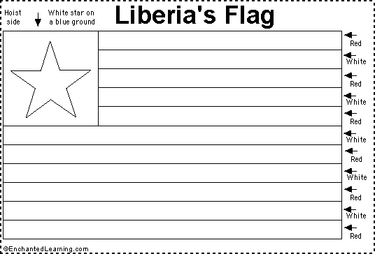 Liberia's Flag