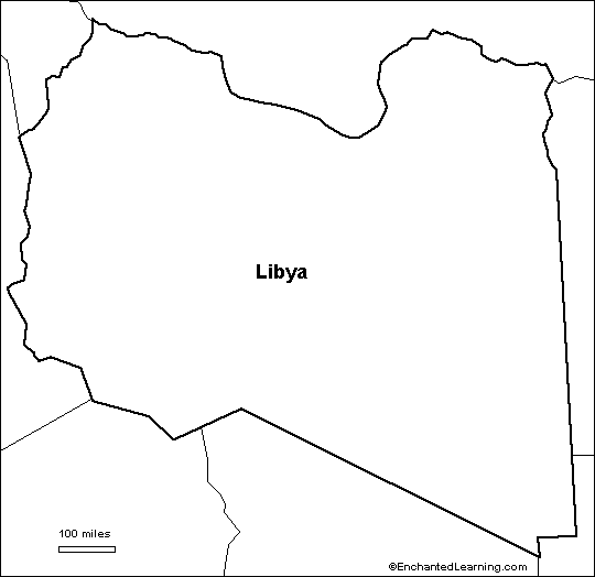 Search result: 'Outline Map Research Activity #3: Libya'