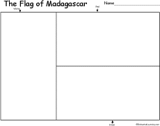 Search result: 'Flag of Madagascar Printout'