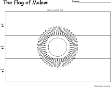 Search result: 'Flag of Malawi Printout'