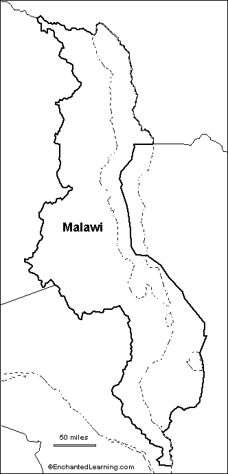 Search result: 'Outline Map Research Activity #1: Malawi'