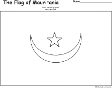 Flag of Mauritania -thumbnail