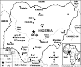 Search result: 'Nigeria: Map Quiz Worksheet'