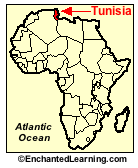 Tunisia in area
