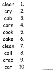 Alphabet Put The Words In Alphabetical Order Worksheets Enchantedlearning Com