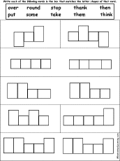 box shapes