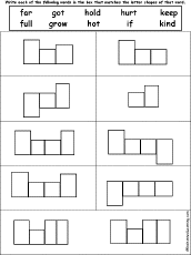 box shapes