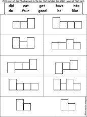 box shapes