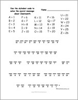 Juneteenth Alphabet Code
