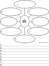 Search result: 'Write Eight Words that Start with Sk and Use Them in Sentences'